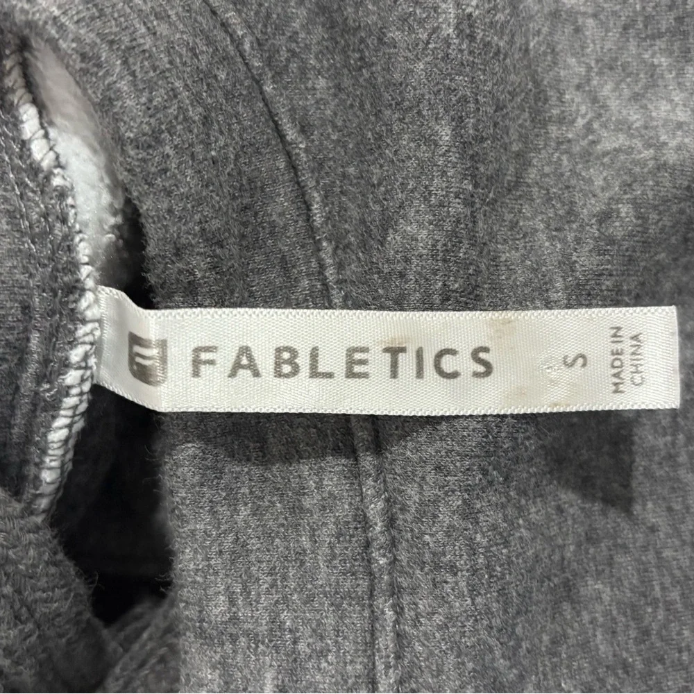 Fabletics Charcoal Crewneck Jacket